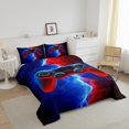 thumbnail image 3 of Erosebridal Teens Gamepad Bedding Sets Full with Comforter, Lightning Duvet Insert, Modern Game Theme Decor , Reversible 3pcs, 3 of 7