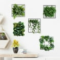 thumbnail image 4 of 5 Pcs Set Vine Wall Stickers 11.8x11.4inch Green Plants Leaves Decals Removable Decor for Living Room Bedroom Home Office, 4 of 6