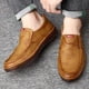 thumbnail image 1 of Zapatos de hombre, marca de lujo informal, mocasines italianos para hombre 2021, mocasines transpirables, zapatos náuticos sin cordones, zapatos para hombre (26 cm), 1 of 4