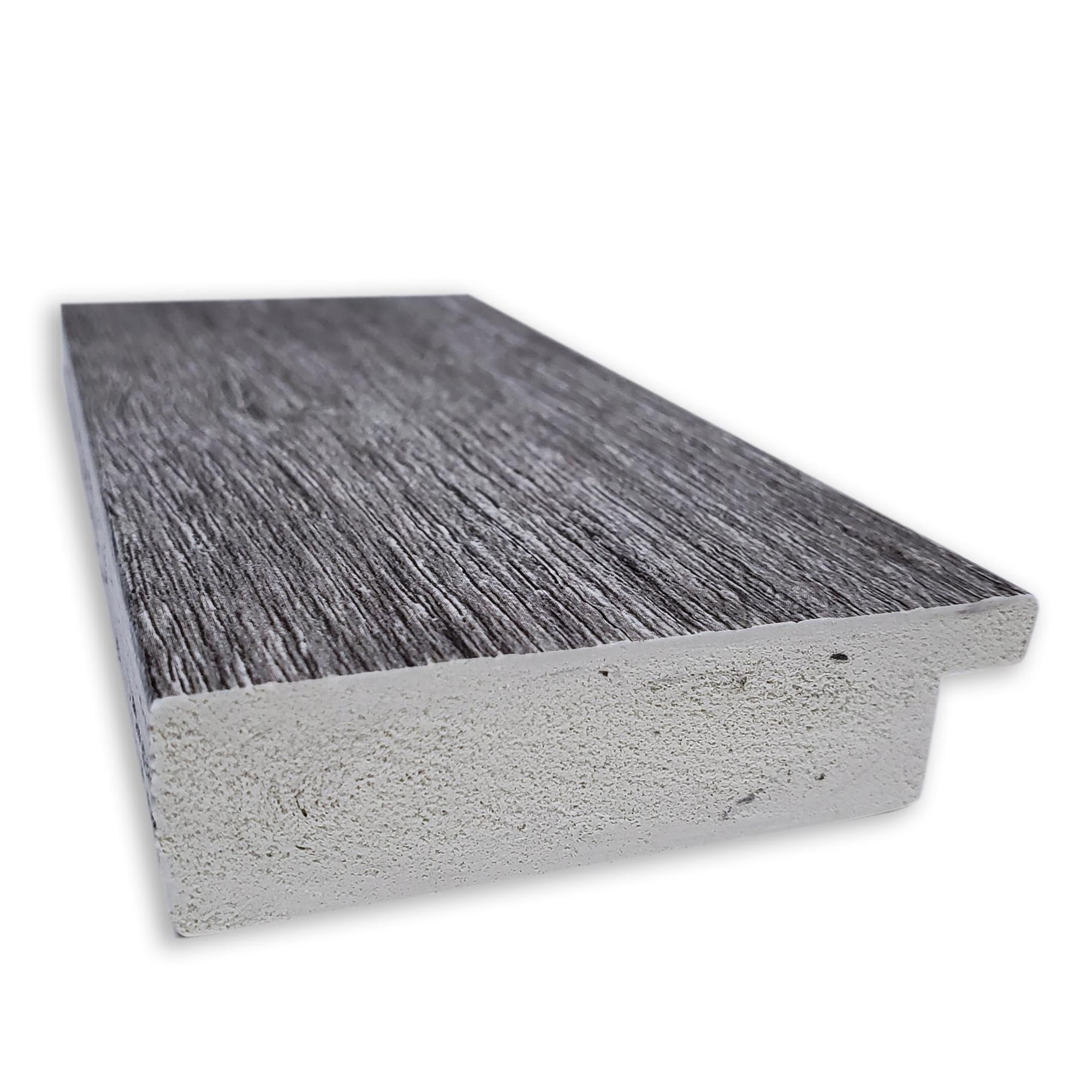 Amanti Art Natural Cork Board Framed Bark Rustic Grey Bulletin Board 33 in. x 25 in.