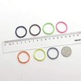 thumbnail image 3 of 100 PCS Niñas No-Dam Hairband Elásticos para el cabello - Negro, Tiny Ponytail Holder Rope, Colores mezclados Soft Headband Accessories, Mini Seamless Toddler Hair Bands,Black,3 cm Vhermosa CZMR-ZC248, 3 of 7