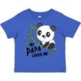 thumbnail image 3 of Inktastic My Papa Loves Me- Cute Panda Boys or Girls Toddler T-Shirt, 3 of 5