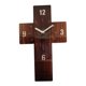 thumbnail image 5 of Reloj de pared silencioso, compacto, creativo, moderno, acrílico para decoración del hogar. marron oscuro, 5 of 9