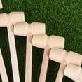 thumbnail image 4 of 12 Pieces Mini Wooden Hammer Mallets, Mallets Hammers for Chocolate Breakable Heart ( Style 1 ), 4 of 8
