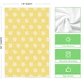 thumbnail image 6 of Spring Yellow Home Sweet Home Flowers Kitchen Towels Dish Towels, 18x26 Inch Seasonal Summer Decoration Hand Towels Set of 2, 6 of 6