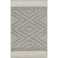 thumbnail image 2 of Hauteloom Areli Living Room, Bedroom Patio Outdoor Area Rug - Contemporary - Peach, Light Gray, Medium Gray - 18" Sample, 2 of 8