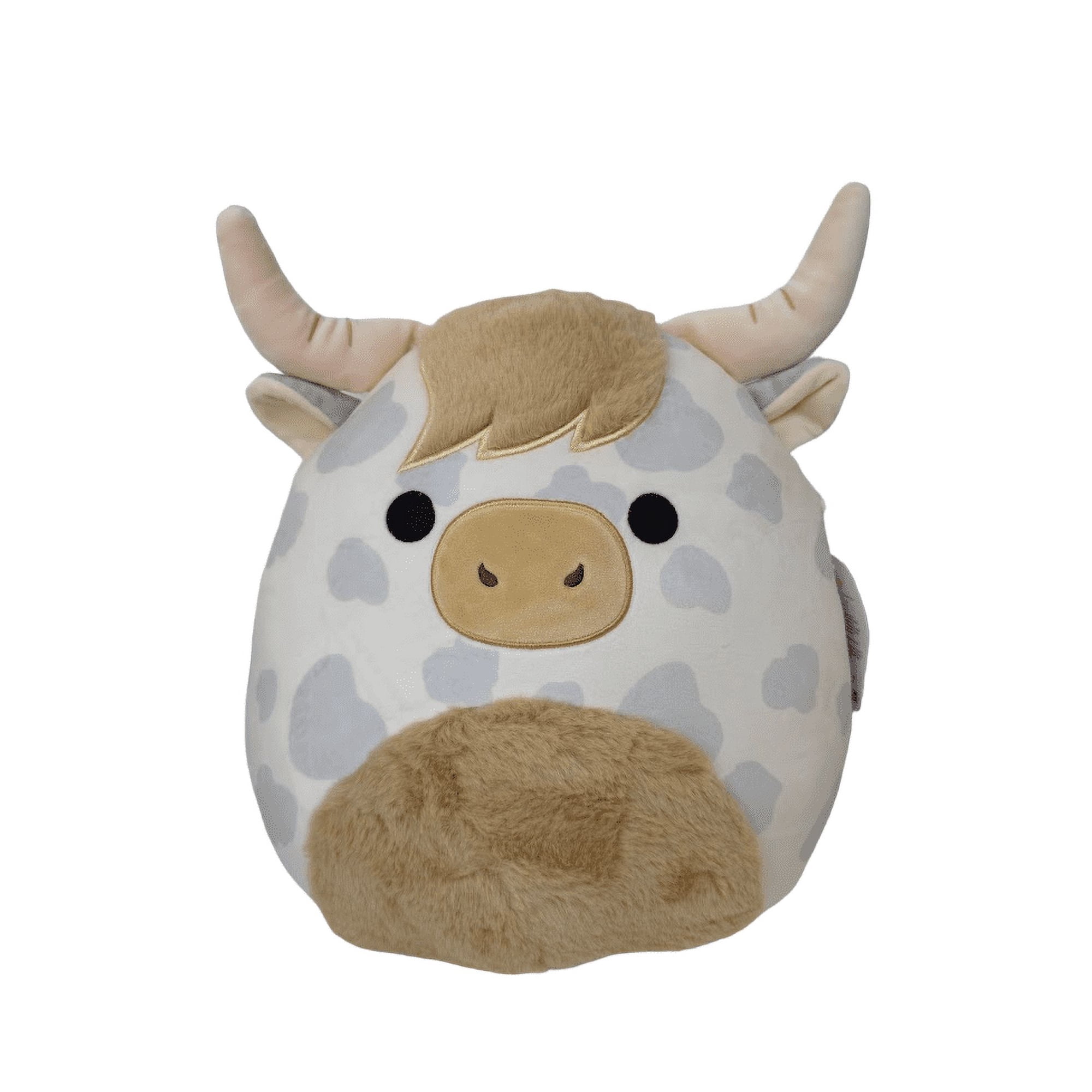 Squishmallow Official Kellytoys 12 Inch Borsa the Light Brown Highland Cow Ultimate Soft Plush Stuffed Toy