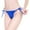 Blue1, variant on Women's Cotton Underwear High Waist Women Panties Side Tie Lace Up Panties Cotton Soft Panties Seamless Thong