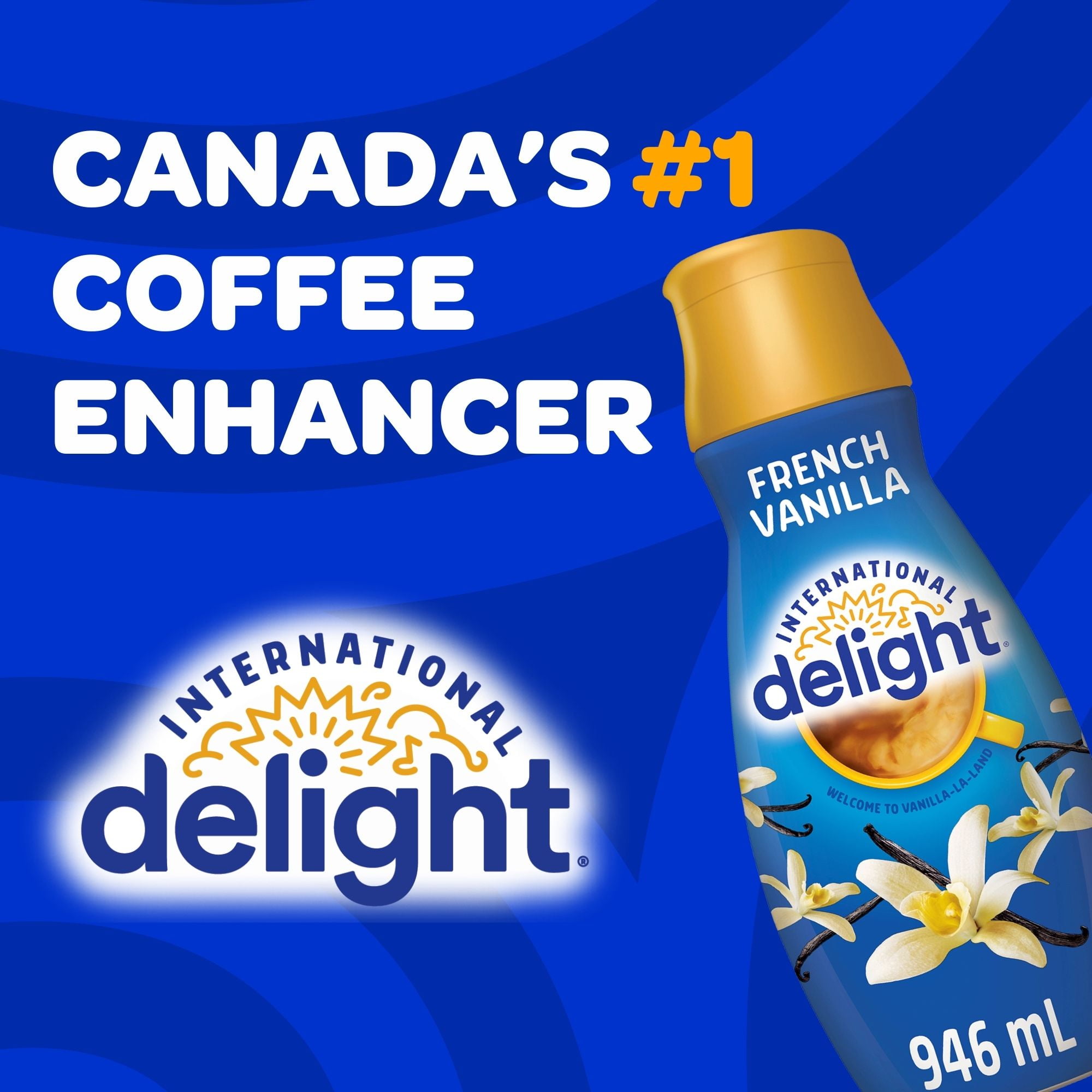Colorant à café vanille française d'International Delight, 437ml