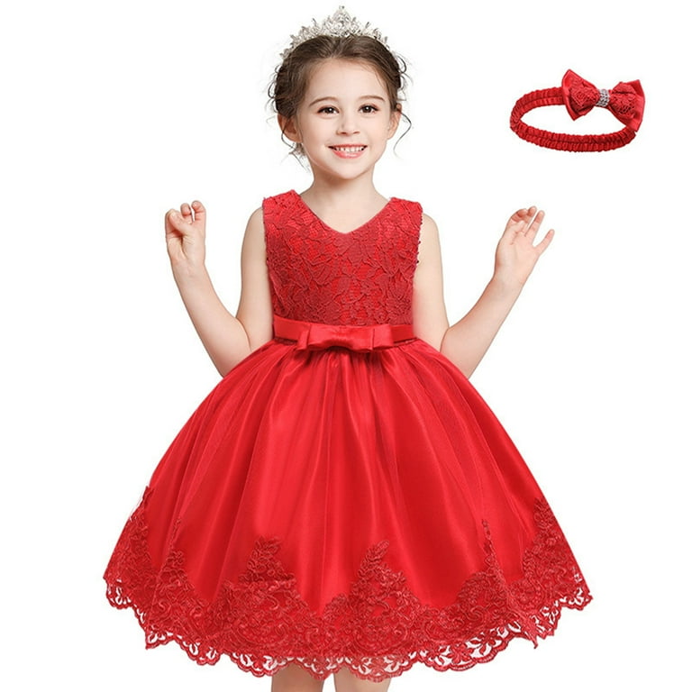 Girls fashion red dress size 10