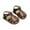 Brown, variant on Modern Children'S T-Strap flats Cute Children'S Gladiator Sandals Summer New Solid Color Soft Bottom Lightweight Breathable Non Slip Children's Cute Beach Sandals