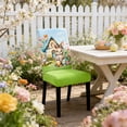 thumbnail image 4 of CaiYueKe Easter Bunny Chair Covers Set, Holiday Dining Decor, Festive Party Chair Slipcovers, Spring Home Table Setting, Washable Decorative Covers for Kitchen Dining Room Gatherings, 4 of 7
