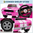 thumbnail image 3 of CazToi Licensed Shelby GT350 Kids 24V Ride On Toy 4WD 2 Seater Electric Car, 3 of 7