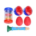 thumbnail image 2 of Trompette, Aspect Coloré Doigt Castanet, Sûr pour l'Éducation Musicale Enfants à Jouer, 2 of 8