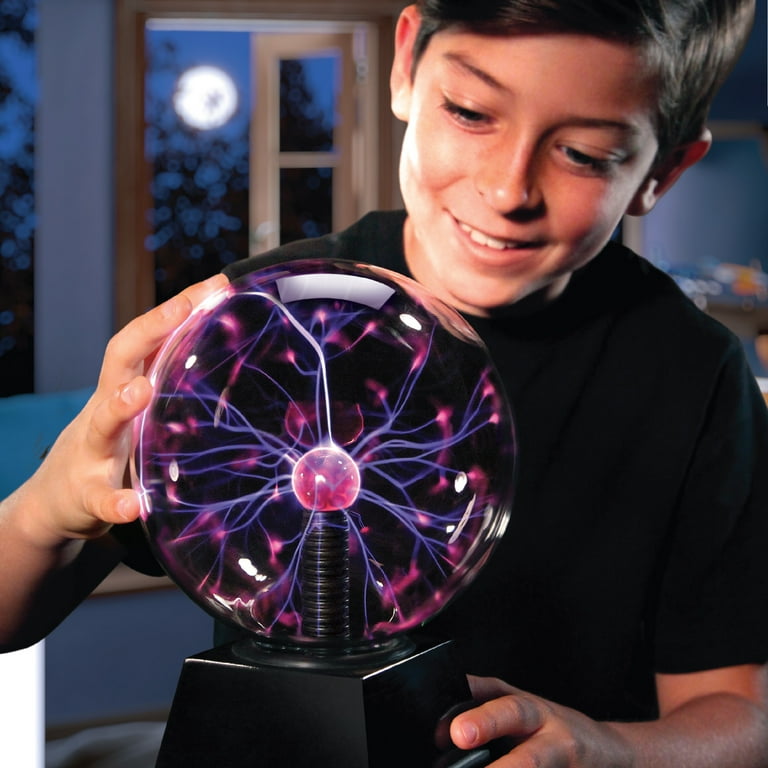 4/5/6/8 inch Plasma Ball Light Sphere Touch Sound Sensitive Christmas Gift