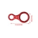 thumbnail image 5 of Descensor de equipo de escalada Wosthever dispositivo de seguridad profesional en forma de 8, 5 of 6