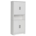 thumbnail image 2 of 70" Tall Kitchen Pantry Cabinet, 30" Wide Kitchen Pantry Storage Cabinet with Countertop, Large Kitchen Hutch with Storage Drawers and Doors for Dining Room, Living Room, Bathroom, 2 of 10