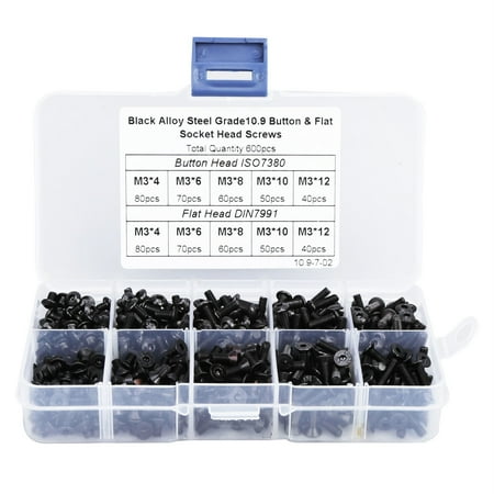 

Hex Screw Hex Socket Screw Set Good Corrosion Resistance Hardware Repair Tools Boxed Ship Assembly Office Equipment For Household Communication Equipment
