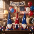thumbnail image 3 of 250th Anniversary Patriotic Gnome Plush, American Independence Day Stuffed Gnome Decoration for 4th of July Home Decor,July 4th Decorations, 3 of 4