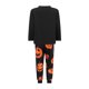 thumbnail image 5 of Pijamas familiares a juego para Halloween, peleles para bebé/ropa para perro/camisetas de manga larga y pantalones con estampado de calabaza., 5 of 8