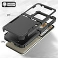 thumbnail image 3 of [PST] Motorola Moto Razr 2024 2025 Coque Rigide, Double Couche Armure en Caoutchouc Coque Rigide, 3 of 4