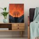 thumbnail image 5 of Qisvanset 12x16 Inch Vintage Tortoises Canvas Print Wall Art, 5 of 5