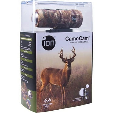 ION Camo Cam 1080p 16 MP Camcorders, Green (New)