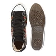 thumbnail image 3 of Artisanal Embroidered Sneakers Textile Canvas Black 602780, 3 of 3