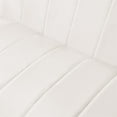 thumbnail image 6 of Better Home Products Foxy Upholstered Velvet & Steel Sofa in Cream/Gold, 6 of 10