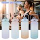 thumbnail image 1 of Productos Para El Hogar Botella De Agua De Plástico Reutilizable Sin Bpa De 68 Oz Con Tapa Abatible Taza De Agua A Prueba De Fugas Para Niños Adultos Gimnasio Yoga Fitness Escuela Camping (Púrpura) Pr Muyoka Hogar, 1 of 7