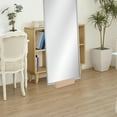thumbnail image 4 of MOVTOTOP 1Pack Solid Wood Floor Mirror Base With Anti Slip Function For Adults Use, 4 of 7