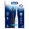 thumbnail image 3 of Oral-B iO Series 2 Rechargeable Electric Powered Toothbrush Twin Pack, Black and White - Automatic Pressure Sensor to Protect Gums - 3 Modes - 2 Min Timer, 3 of 20