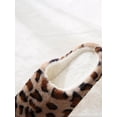 thumbnail image 6 of Ladies All Over Plush Slippers, Women's Leopard Tie-dye Slippers, Closed Toe Indoor or Outdoor Slippers, 6 of 6