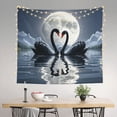 thumbnail image 2 of YXCXGO Black Swan Bedroom Posters Featured Tapestry Cool Poster 60x50 Inch, 2 of 7