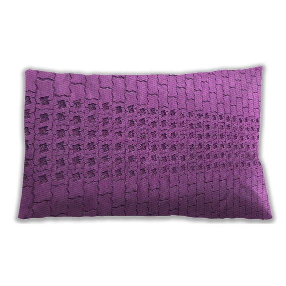 Ahgly Company Indoor Rectangular Contemporary Lumbar Throw Pillow, 13 inch by 19 inch