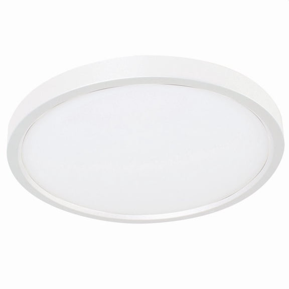 AFX Edge 6" Round LED Flush Mount - 5 CCT 8" - White