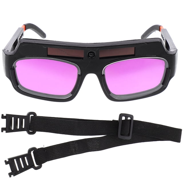 UPOUART Automatic Dimming Goggles For Welding Black ABS Eye Protection 1Pcs