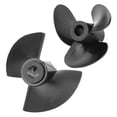 thumbnail image 4 of Pièce d'Hélice RC, Noir 3/2 Pale Hélice, pour Jouet Modèle de Bateau Pièces de Rechange Télécommande, 4 of 7