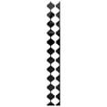 thumbnail image 6 of Ekena Millwork 94"H x 1/8"T Marrakesh Adjustable Acrylic Decorative Slat Wall Panel Kit, Black (contains 11 Slats + 1 Straight Edge Starter Slat), 6 of 11