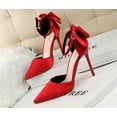thumbnail image 3 of 1 Paire Escarpins pour Femmes à la Mode à Bride à la Cheville Talons Hauts Escarpins Bout Pointu Talons Hauts, 3 of 6