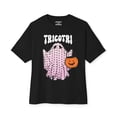 thumbnail image 5 of Trico Tri Latino Trick or Treat Ghost Pumpkin T-shirt | Halloween, Boo Scary Spooky Horror Costume Latino | Unisex - 3 Colors, 5 of 9