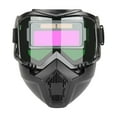 thumbnail image 2 of BotaniNest Welding Auto Darkening – Full Face Welding Arc Shield | Glare Large View Heat Insulating Eye Gear For – IR, 2 of 4