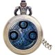 thumbnail image 1 of HERMOSO RELOJ DE BOLSILLO ESTILO RETRO LingWen 1327533341431, 1 of 1