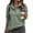 Mint Green #012, variant on Mohiass Womens Henley V Neck Sweatshirt Casual Long Sleeve Lightweight Shirts Fall Button Up Loose Pullover Tops Mint Green M