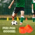 thumbnail image 6 of Soccer Shin Guard Strap Polypropylene Anti Slip Shin Fixed Straps Ankle Guards Fit for Football Cycling Orange, 6 of 7