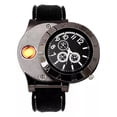 thumbnail image 1 of Reloj Encendedor Electronico Recargable Usb Con Sensor Negro, 1 of 4