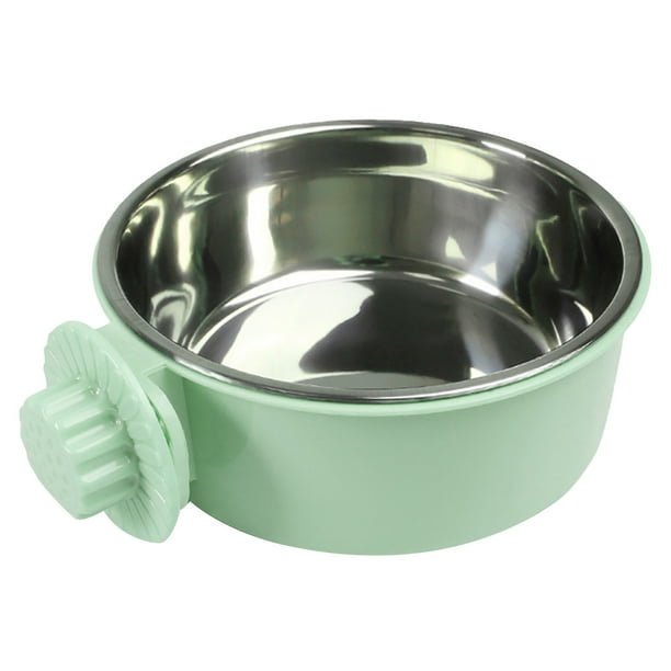 Danhjin Dog Food Bowls Pet food bowl hanging type Dog Crate Water