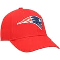 thumbnail image 3 of Youth '47 Red New England Patriots Secondary MVP Adjustable Hat, 3 of 4