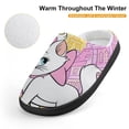 thumbnail image 4 of The Aristocats Slippers for Kids, Cute Soft Plush Anti-slip Fluffy Fuzzy House Slippers Warm Soft Plush Non-Slip Indoor Outdoor Slip-on Shoes for Boys Girls, 4 of 8