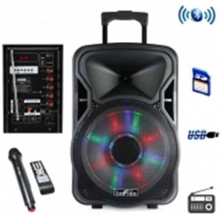 12 in Bluetooth Rechargeable Party Speaker with Illuminatiing Light price history on PriceWatchPro